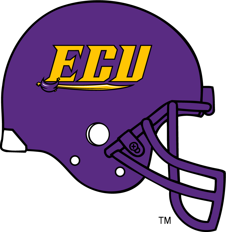 East Carolina Pirates 2006-2010 Helmet Logo iron on transfers for clothing